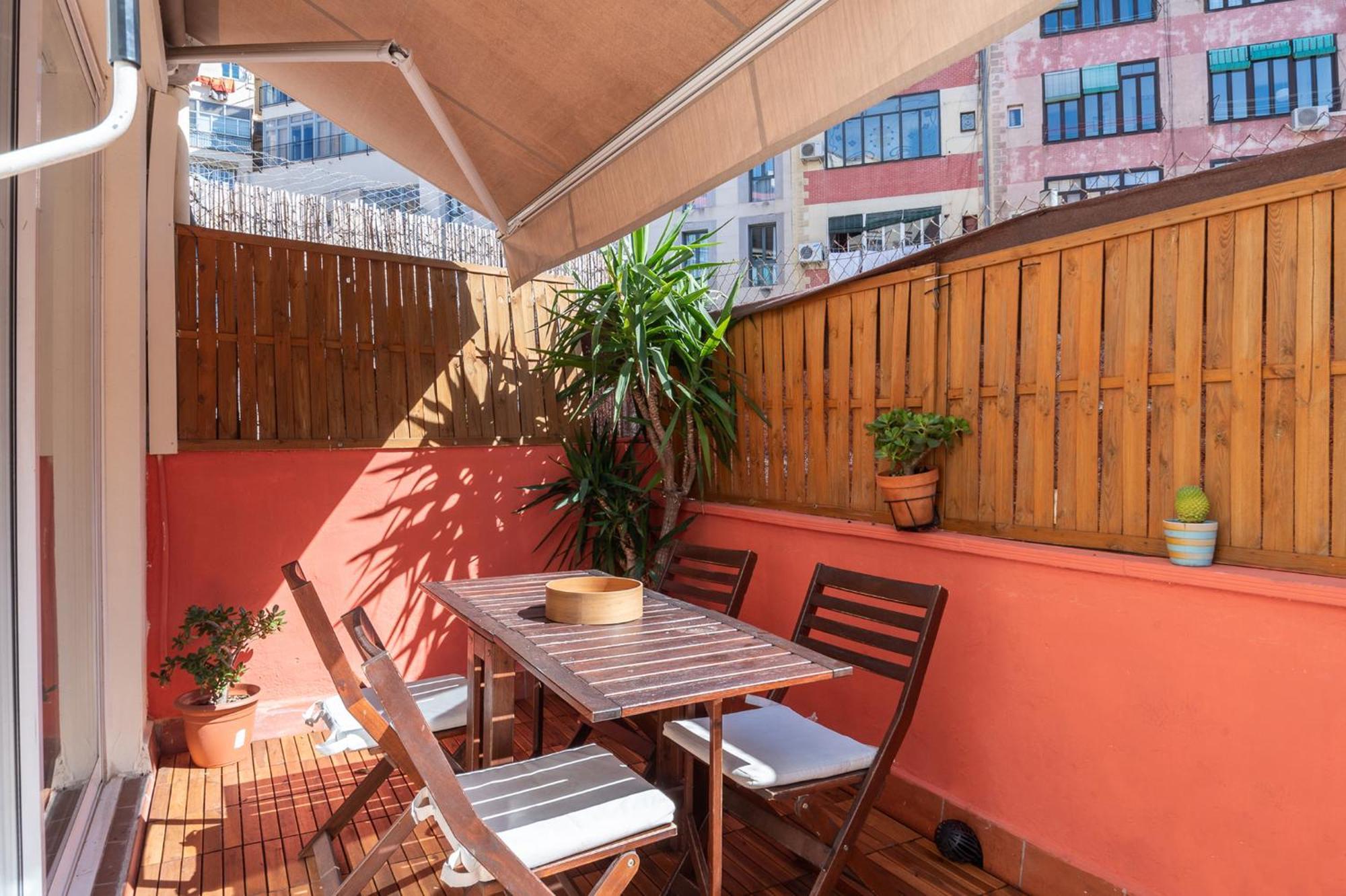 Spacious & Sunny Apt With Terrace In The City Center Barcelona Exteriér fotografie