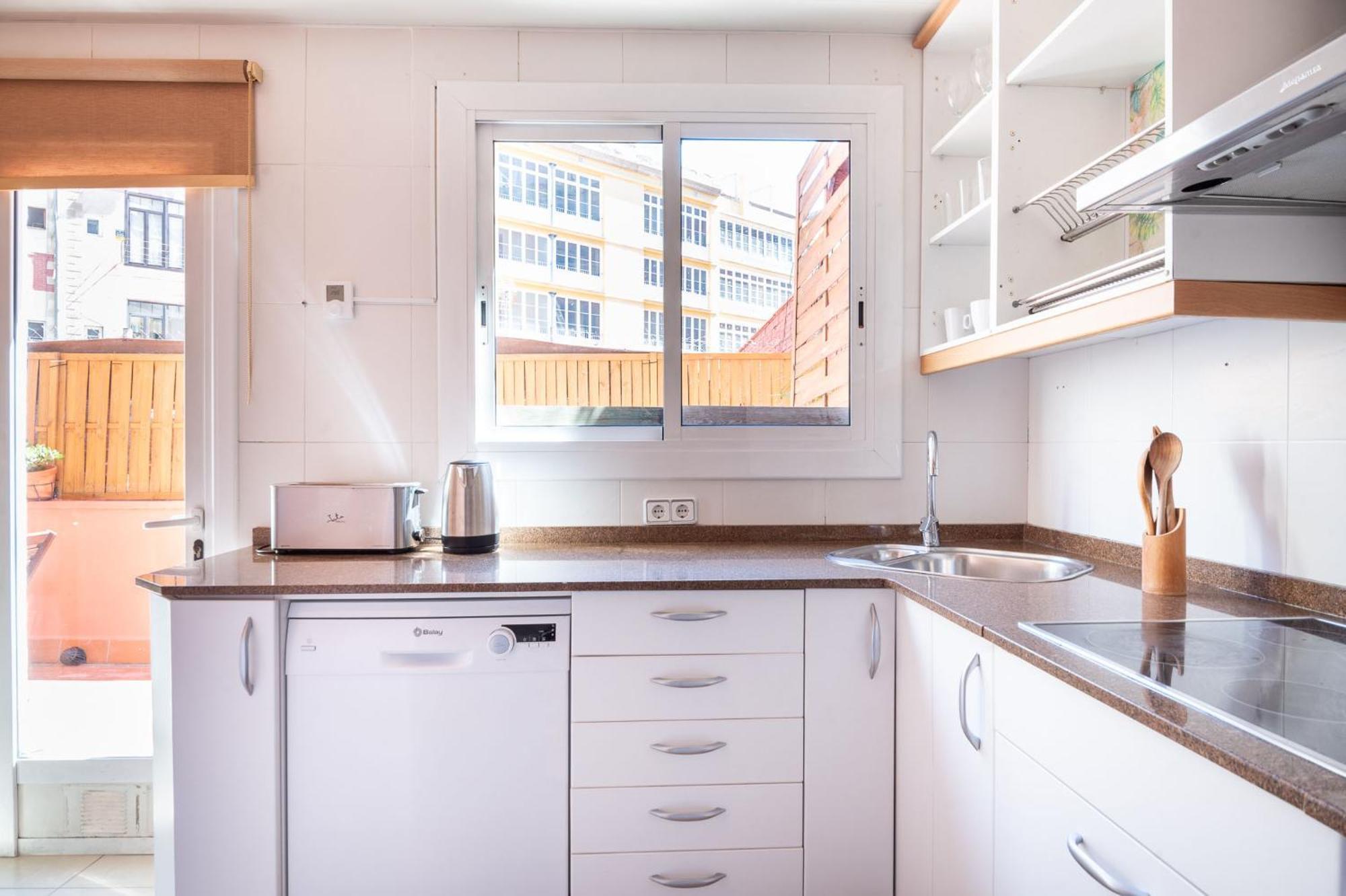 Spacious & Sunny Apt With Terrace In The City Center Barcelona Exteriér fotografie