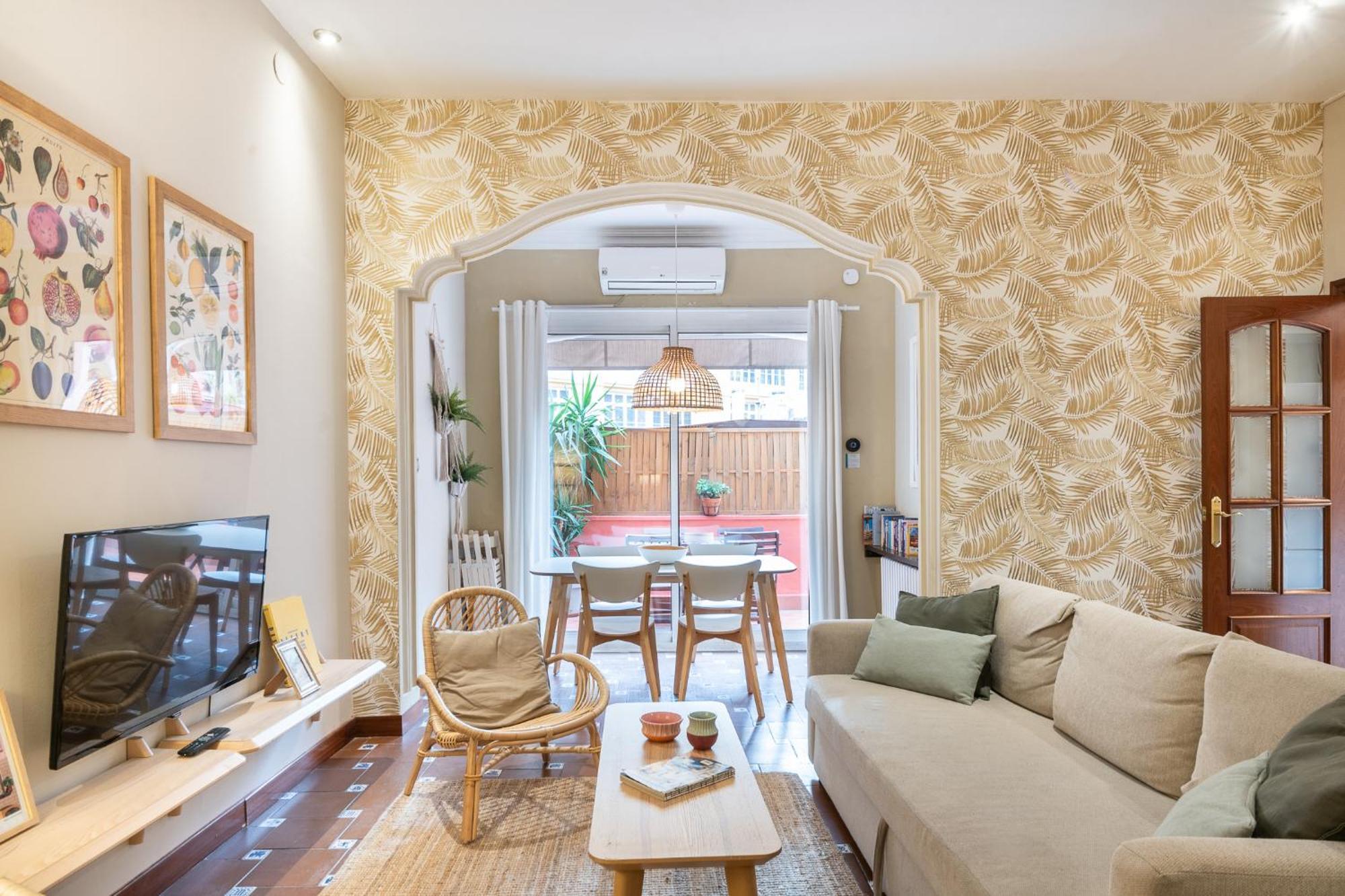 Spacious & Sunny Apt With Terrace In The City Center Barcelona Exteriér fotografie