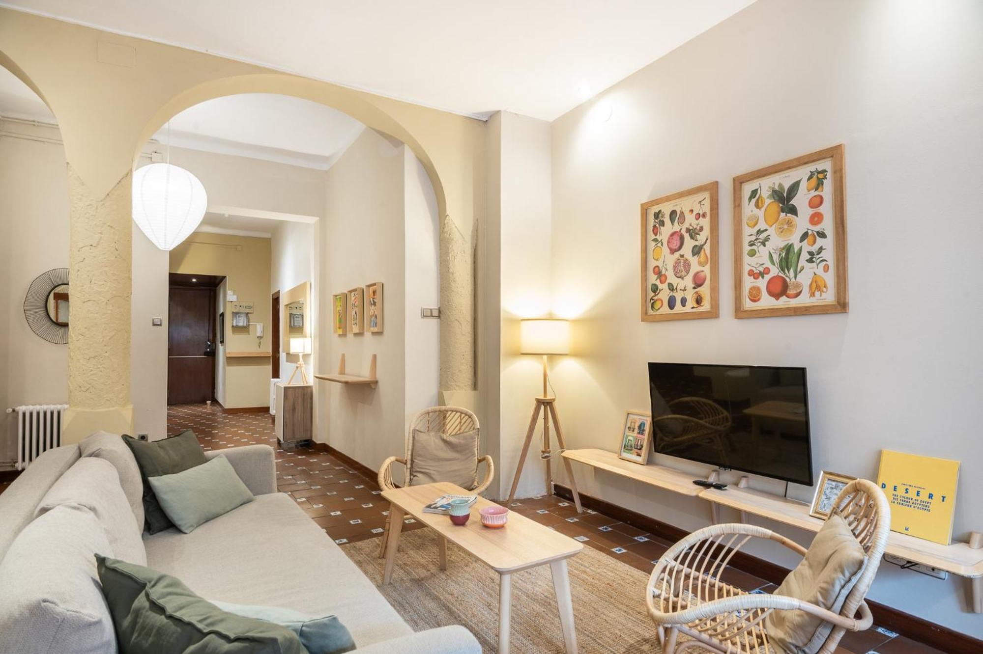 Spacious & Sunny Apt With Terrace In The City Center Barcelona Exteriér fotografie